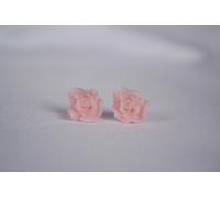 Rosen-Ohrstecker - Rosa