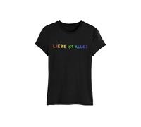 Rosenstolz - Liebe Ist Alles - Girly - Schwarz - XL - 100% Bio-Baumwolle,Jersey Schwarz XL