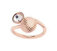 Rosévergoldeter Edelstahl Ring Delicato für Damen