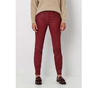 Stretch-Hose TONI "Perfect Shape Skinny Zip" Gr. 42, N-Gr, rot (rusty red) Damen Hosen (65782531-42) rusty red