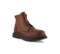 rosso e nero Schnürboots Herren Glattleder braun, 44 (9.5)