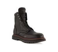 rosso e nero Schnürboots Herren Glattleder braun, 45 (10.5)