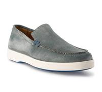 rosso e nero Slipper Herren Veloursleder blau, 40 (6.5)