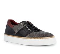 rosso e nero Sneaker Herren Glattleder grau, 40 (6.5)