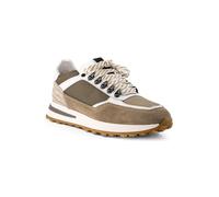rosso e nero Sneaker Herren Leder beige, 42 (8)