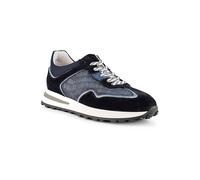 rosso e nero Sneaker Herren Leder blau, 40 (6.5)