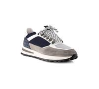 rosso e nero Sneaker Herren Leder blau, 40 (6.5)