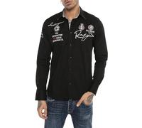 Rot Bridge Hemd Herren R-2131, Schwarz, 3XL