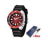 (Rot) LIGE Uhr Männer Tops Marke Luxus Uhren Quarz Armbanduhr Sport Wasserdichte Uhr für Männer Leuchtende