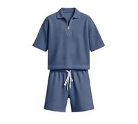 Roter Anzug Herren Männer Hose Kurzer Kapuze Bunte Hellblaue Gehrock Männer Hemd Leinenkleidung Trainingshosen Weißem Süße 80erjahrestil Viertelreißverschluss Cremefarbener 5xl Herrencothessets Schlaf