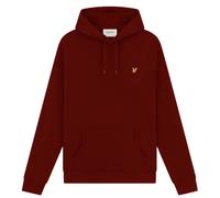 Roter Gala-Pullover-Hoodie mit Lyle & Scott-Logo M
