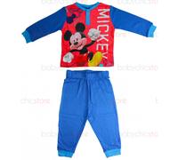 Roter Micky Maus Schlafanzug für Frühling/Sommer - 2 Jahre