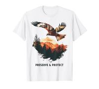 Roter Milan Habichte Greifvogel Raubvogel Vogel Rotmilan T-Shirt