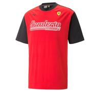 Rotes Puma Ferrari Shirt mit Logo und Scuderia Ferrari Schriftzug XL