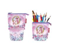 Roth Federmäppchen Einhorn Beauty - 2in1 Mäppchen & Stiftebecher für Schule
