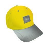 Roth ReflActions Kinder-Basecap Roar, Gelb, 5-8 Jahre, 50-54cm, mit reflektierendem Schirm