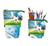 ROTH Schlampermäppchen Fußball blau/grün