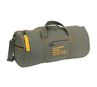 Rothco Reisetasche aus Segeltuch - Reise- und Turnbeutel aus schwerem Baumwoll-Leinen-Material - ideal für die Aufbewahrung von Ausrüstung, Kleidung und mehr, Olivgrün, 48 cm