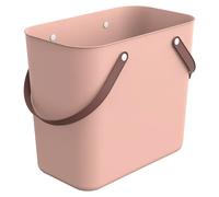 Rotho ALBULA classic Einkaufskorb 25 Liter 1044502089 , Farbe: linnea pink ged.