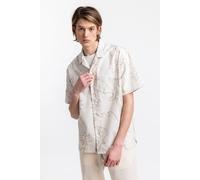 Rotholz Beachside Bowling Hemd Off-White Weiss S