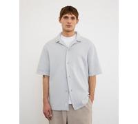 Rotholz Gestricktes Bowling Shirt Bio Baumwolle - Grau XL