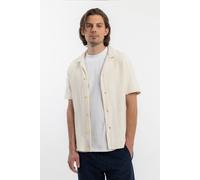 Rotholz Strick Bowling Shirt Bio Baumwolle - Creme M