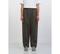 Rotholz Weite Bundfaltenhose Bio Baumwolle Braun L