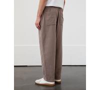 Rotholz Weite Hose Bio Baumwolle Braun XL