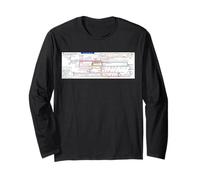 Rotterdam Tram Travel Art Niederlande Langarmshirt