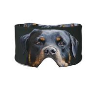 Rottweiler Haustiere Hunde Rottweiler, Vollständige Augenabdeckungen, lichtblockierende Augenmaske, Schlafaugen- und Ohrenschützer