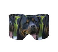 Rottweiler Hund, Vollständige Augenabdeckungen, lichtblockierende Augenmaske, Schlafaugen- und Ohrenschützer