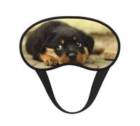 Rottweiler, süße Hunde, Welpen, Haustiere, klein,Vollständige Augenabdeckungen, lichtundurchlässige Schlafmasken, Verdunkelungs-Augenschützer