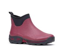 Rouchette Damen Gummistiefel Kurze Rutschfeste Regenstiefel Gartenschuhe Wasserdichte Kurz Stiefel