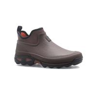 Rouchette Herren kurzer Gummistiefel Clean Land Braun 45 EU
