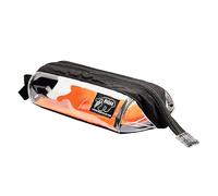 Rough Enough Clear Pencil Pouch Case for School Offic Art Supplies Large Capacity Pen Bag with Handle for Boys Adults College Travel