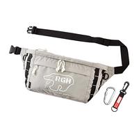 Rough Enough Große Gürteltasche für Herren, Teenager, Jungen, Grün, Sport, Freizeit, Cordura, wasserdicht, GRAU, Large, Casual Walk Bauchtasche