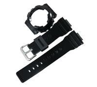 ROUHO 14mm Transparentes Silikon Uhrenarmband Klares Rubber Armband Wasserdichtes Sport Ersatzband Set for Casio BA-110 BA-111 BA-120 BA-112 BA-130 - A11