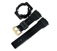 ROUHO 14mm Transparentes Silikon Uhrenarmband Klares Rubber Armband Wasserdichtes Sport Ersatzband Set for Casio BA-110 BA-111 BA-120 BA-112 BA-130 - A12