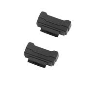 ROUHO 24mm Schwarz Nylon Uhrenarmband Adapter Modifiziertes Kunststoff Armband Verbinder-Kit Kompatibel für Casio G-SHOCK GA110 DW-5600-2 Stück