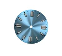 ROUHO 28,5mm Sonnenschliff-Zifferblatt, EIN Steriles Zeitmesser-Gesicht 3h Krone Ohne Datum Mod für Seiko NH35 Miyota 8215 ETA 2836 Movement-E5