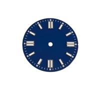 ROUHO 28,5mm Zifferblatt mit Leuchtindizes, Farbenfrohes Ersatz-Uhrengesicht Mod-Teile für Seiko NH35 ETA 2836 Miyota 8215 Movement-P5