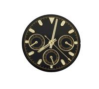 ROUHO 29,5mm Racing-Chronographen-Zifferblatt, EIN Leuchtendes Individuelles Uhrengesicht Mod-Teile für Seiko VK63 Movement-A7