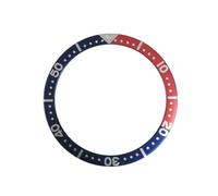 ROUHO 38mm Aluminium-Lünetteneinsatz Uhrenring-Ersatzteil 31,5mm Innendurchmesser Modifikation Zubehör Skalenring für Seiko SKX007-A6