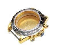 ROUHO 39,5mm Uhren Modifiering Gehäuse Passend für VK63 Quarzwerk, Verschraubte Krone Uhren Modifizierung Teile für Tissot PRX-D