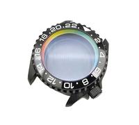 ROUHO 42mm Edelstahl Taucher Uhrengehäuse Passend für NH35 NH36 Werk 28,5 Zifferblatt Gradient Kapitelring Stealth Mod für Seiko SKX007-D 3