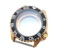 ROUHO 42mm Roségold Taucher Uhrengehäuse, 3.8 Krone für NH35 NH36 Werk, Ersatz Glasboden Uhrengehäuse für Seiko SKX007 / SKX009-F 4