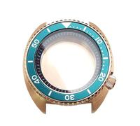 ROUHO 45mm Kissenform Automatik Taucher Uhrengehäuse, Passend für NH35 NH36 Werk, Saphirglas Retro Ersatz Uhren Modifizierung Kit für Seiko Prospex Turtle-C 7