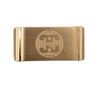 ROUHO Edelstahl Uhrarmband Keepers - Armband Halterungsloops & Befestigungsringe für Cosio G-Shock DW5600/5000/5036/6900/GW-M5610/GWM-B5000-Gold 20mm