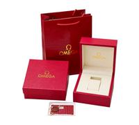 ROUHO Einzeluhren Organizer Rot Hölzerne Uhrenbox Displayetui Tragbar Zeitmesserhalter Herren Zubehör für Omega Seamaster