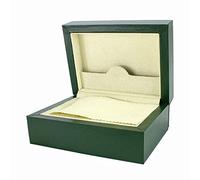 ROUHO Grüne Uhrenbox Luxusmarken-Uhren-Uhrengehäuse aus Holz für Rolex